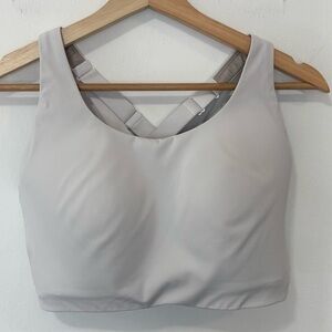 Lululemon Women’s Energy Bra High Support Sports Bra, Size 36DDD, Off-White